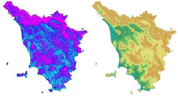 NDVI-elev