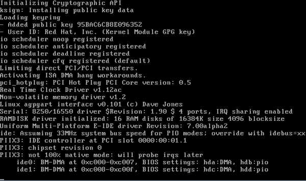 Kernel Booting